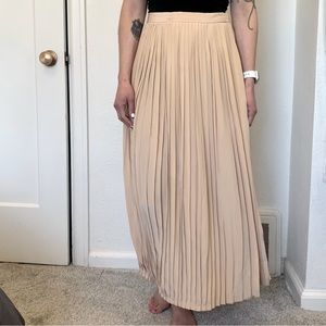 Vintage Ellen Tracy Accordion Skirt